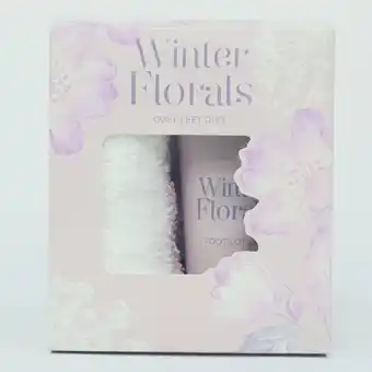 Lloyds Pharmacy Winter florals cosy feet duo offer