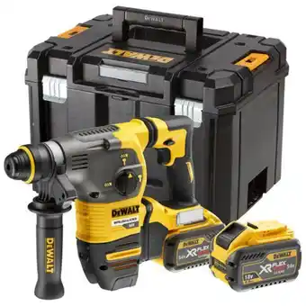 Machine Mart Dewalt dch333x2-gb 54v xr flexvolt sds+ hammer drill with 2x 9ah li-ion batteries offer