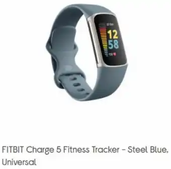 Currys PC World Fitbit Charge 5 Fitness Tracker - Steel Blue Universal offer
