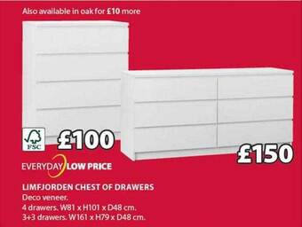 Limfjorden chest of drawers