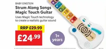 Lidl Baby einstein strum along songs magic touch guitar offer