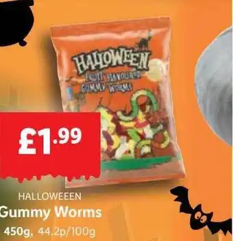 Lidl Halloween gummy worms offer