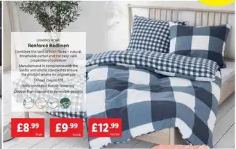 Lidl Livarno home renforcé bedlinen offer