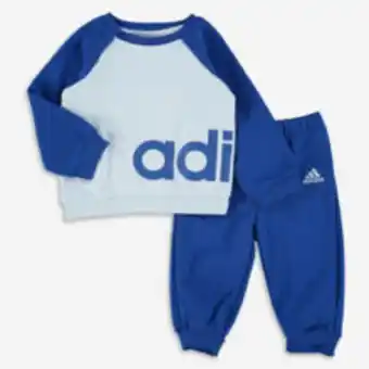 Blue logo sweatshirt & joggers set