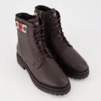 TK Maxx Brown combat lace boots offer