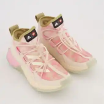 TK Maxx Cream & pink tone sport mid k trainers offer