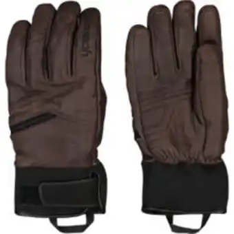 TK Maxx Dark brown leather gloves offer