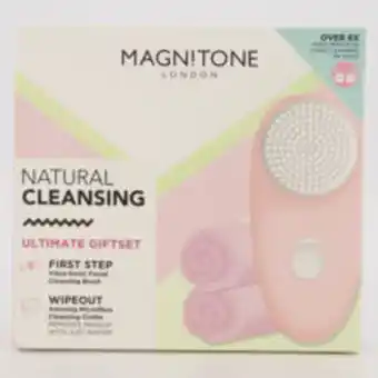 TK Maxx Three piece pink natural cleansing gift set offer