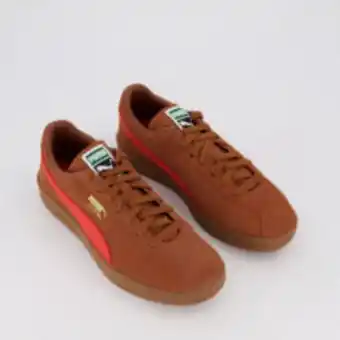 TK Maxx Brown suede delphine trainers offer