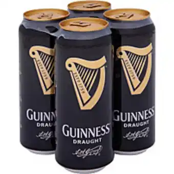 McColl's Guinness draught 4x440ml offer