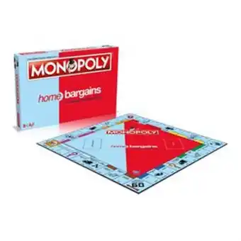Home Bargains Hasbro gaming: monopoly - home bargains edition offer