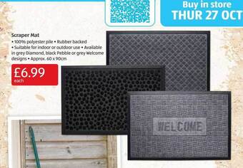 Aldi Scraper mat offer