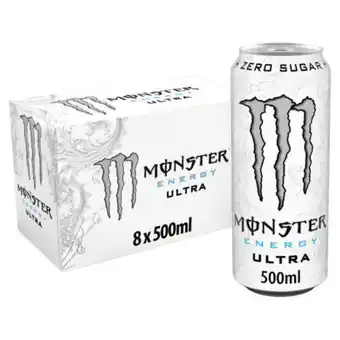 Asda Monster energy ultra zero sugar cans offer