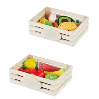 Aldi Wooden fruit & vegetable crates offer