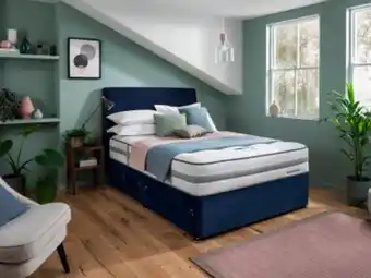 Bensons for Beds Silentnight sleep vitality radiant divan bed set on glides offer