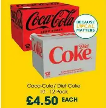 Centra Coca Cola Diet Coke offer