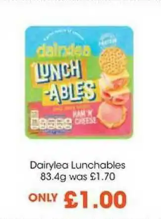 Centra Dairylea Lunchables offer