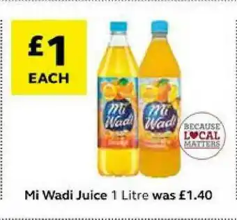SuperValu Mi Wadi Juice offer