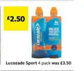 SuperValu Lucozade Sport offer