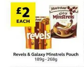 SuperValu Revels & Galaxy Minstrels Pouch offer