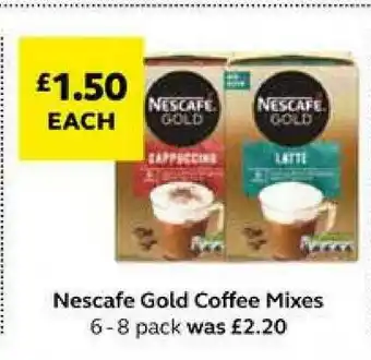 SuperValu Nescafe Gold Coffee Mixes offer