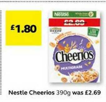 SuperValu Nestle Cheerios offer
