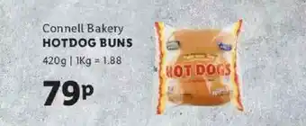 Lidl Connell Bakery Hotdog Buns offer