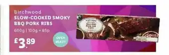 Lidl Birchwood Slow-cooked Smoky Bbq Pork Ribs offer