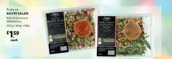 Lidl Deluxe Nutrisalad Rice & Quinoa Or Wheatberry offer