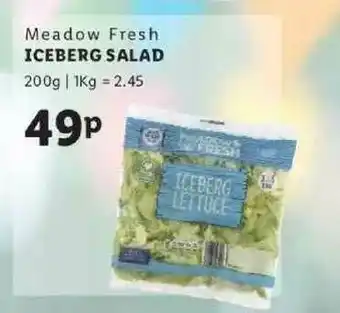Lidl Meadow Fresh Iceberg Salad offer