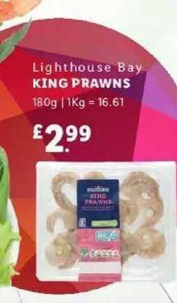Lidl Lighthouse Bay King Prawns offer