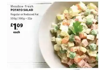 Lidl Meadow Fresh Potato Salad offer