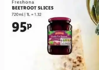 Lidl Freshona Beetroot Slices offer