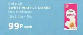 Lidl Gelatelli Sweet Waffle Cones offer