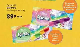 Lidl Gelatelli Spiralo offer