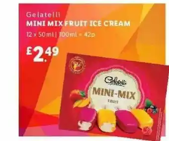 Lidl Gelataelli Mini Mix Fruit Ice Cream offer