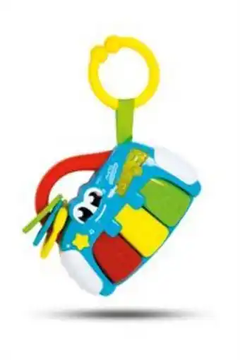 Baby clementoni musical piano rattle