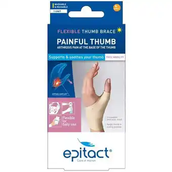 Lloyds Pharmacy Epitact flexible thumb brace left offer