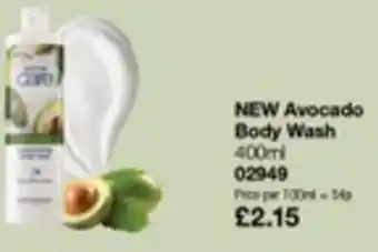 Avon New Avocado Body Wash 400ml offer