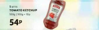 Lidl Batts Tomato Ketchup offer