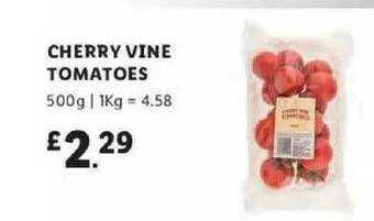 Lidl Cherry Vine Tomatoes offer