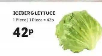 Lidl Iceberg Lettuce offer
