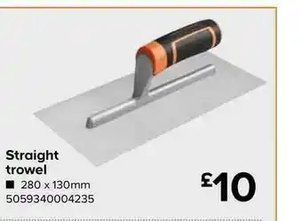 TradePoint Straight Trowel offer