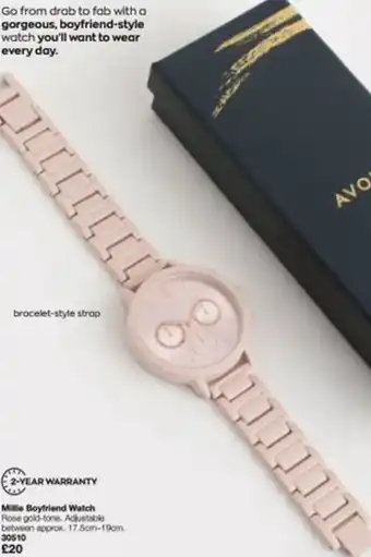 Avon Millie Boyfriend Watch offer