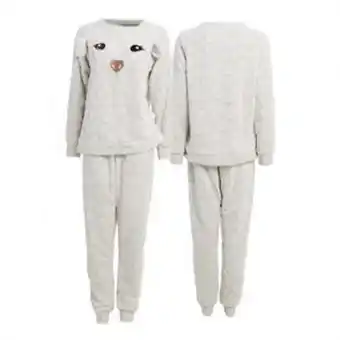 Home Bargains Ladies 3d giraffe pyjama set offer