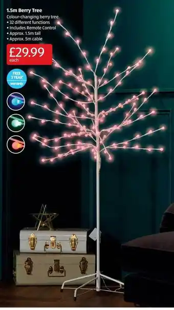Aldi 1.5m berry tree offer