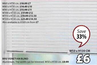 JYSK Bru venetian blind offer