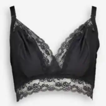 TK Maxx Black & pink reversible lace trim bralette offer