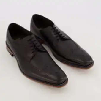 TK Maxx Black leather callaghan shoes offer