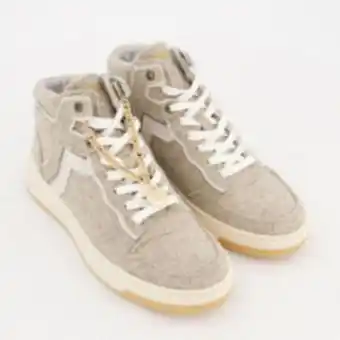 TK Maxx Grey felt high top trainers offer